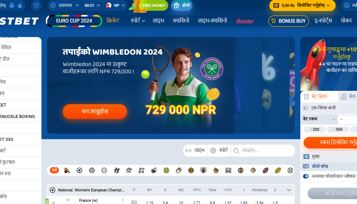 Mostbet in Nepal Overview